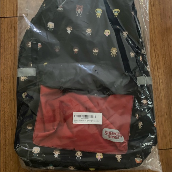 Loungefly Stranger Things Characters
Backpack Black, with red. - Picture 4 of 5